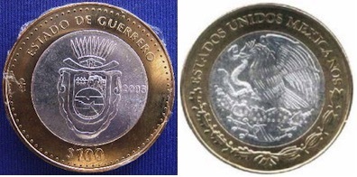 100 Pesos (Guerreiro heráldico)