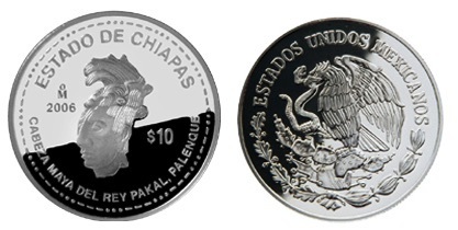 10 Pesos (Chiapas emblemático)