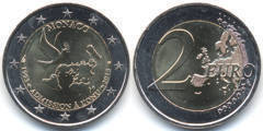 2 euro (20º aniversário da adesão à ONU)