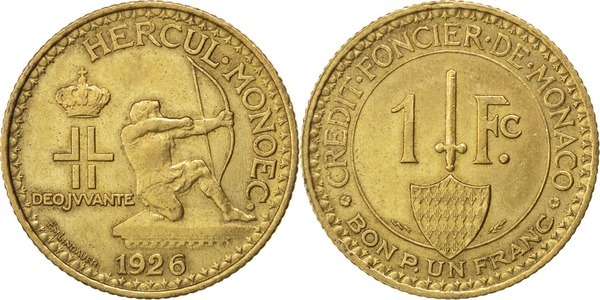 1 franc (Luís II)