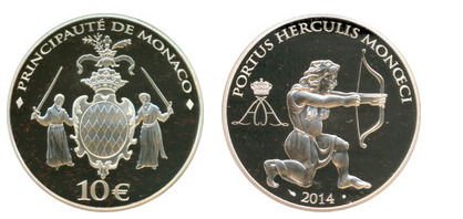 10 euro (Hércules Arqueiro)