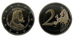 2 euro (500º aniversário do Principado do Mónaco - Carlos V)