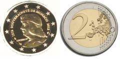 2 euro (500º aniversário do Principado do Mónaco)