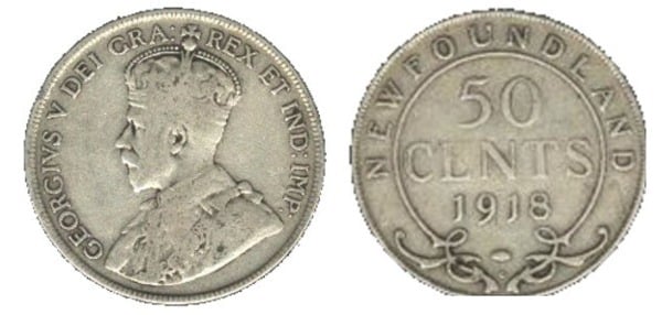 50 cêntimos (George V)