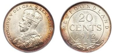 20 cêntimos (George V)