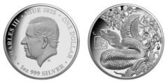 1 dólar (Ano da Serpente)