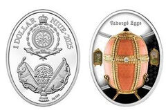 1 dólar (ovo do palácio dinamarquês)