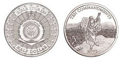 1/2 dólar (Dez Mandamentos)