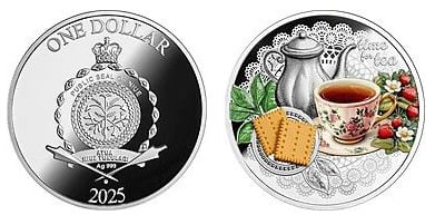 1 dólar (hora do chá)