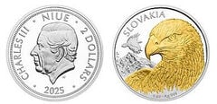 2 dólares (águia dourada)