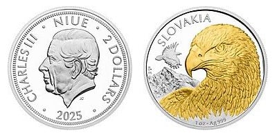 2 dólares (águia dourada)