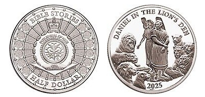 1/2 dólar (Daniel na cova dos leões)