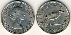 6 pence (Elizabeth II)