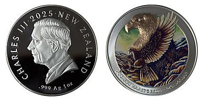 1 dólar (Haast's Eagle)