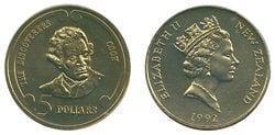 5 dollars (Capitão James Cook)