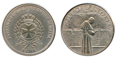 1 lira (João Paulo II)