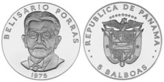 5 balboas (Belisário Porras)