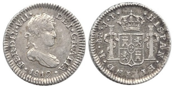 1/2  real (Fernando VII)