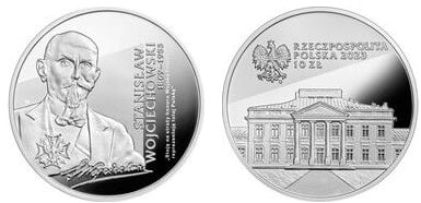 10 zlotys (Stanisław Wojciechowski)