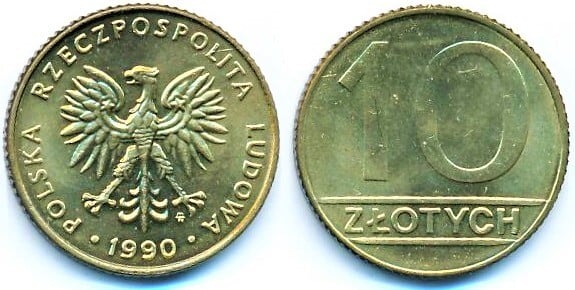 10 zlotych