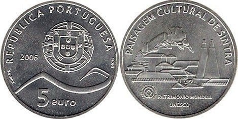 5 euro (UNESCO - Preservação Cultural da Paisagem de Sintra)