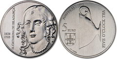 5 euro (Catarina de Bragança)