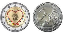 2 euro (Cor da equipa olímpica)