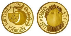 5 euros (500º aniversário de Luiz Vaz de Camões)