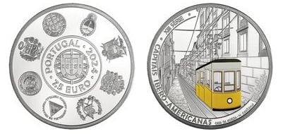 7 1/2 euros (Capitales Iberoamericanas, Lisboa)