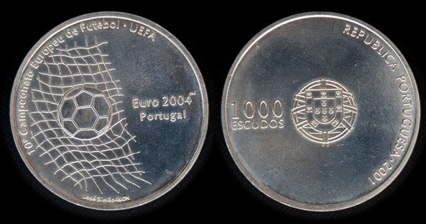 1.000 Escudos (10º Campeonato Europeu de Futebol da UEFA - EURO 2004)