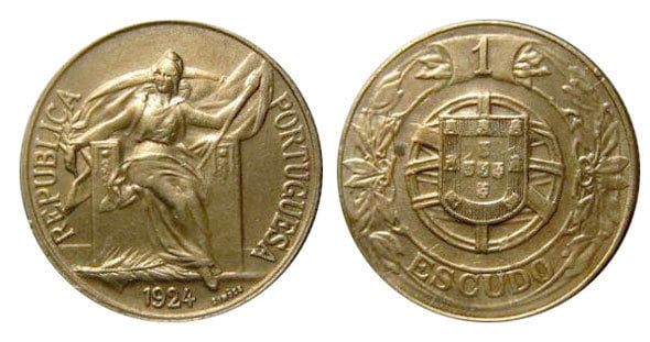 1 escudo