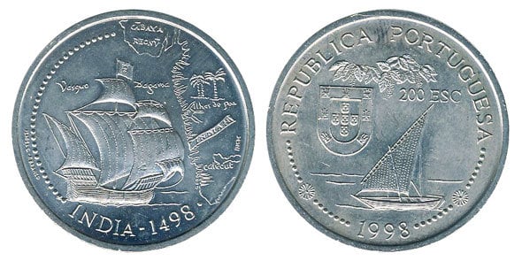 200 Escudos (Chegada à Índia)