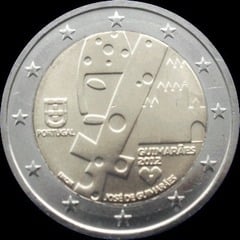 2 euro (Guimarães - Capital Europea de la Cultura)