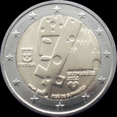 2 euro (Guimarães - Capital Europeia da Cultura)