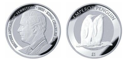 1 libra (pinguim-imperador)