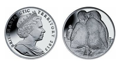 2 libras (pintainhos de pinguim-imperador)