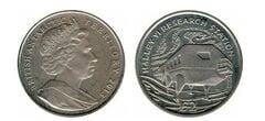 2 libras (Estação de Investigação Halley IV)