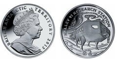 2 libras (Estação de Investigação Halley IV)