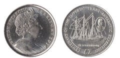 2 libras (Centenário da Expedição Imperial Transantárctica)