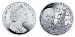 2 libras (Centenário da Expedição Imperial Transantárctica)