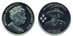 2 libras (90º aniversário da Rainha Isabel II)