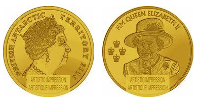 2 libras (90º aniversário da Rainha Isabel II)