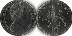 10 pence (Elizabeth II)