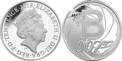 10 pence (Alfabeto B - Bond...... James Bond)