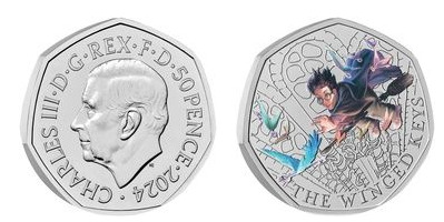 50 pence (Harry Potter-As Chaves Aladas-Cor)