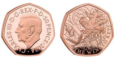 50 pence (Harry Potter - As Chaves Aladas)