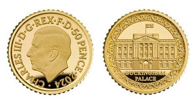 50 pence (300º aniversário do Palácio de Buckingham)