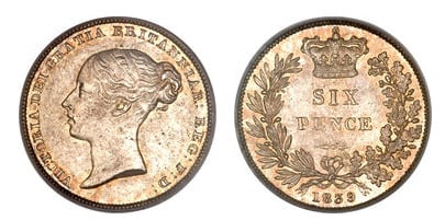 6 pence (Vitória)