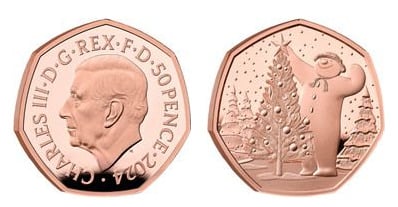 50 pence (O boneco de neve)