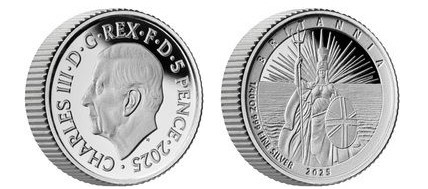 5 pence (1/40 oz)